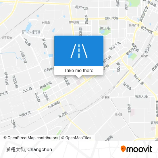景程大街 map