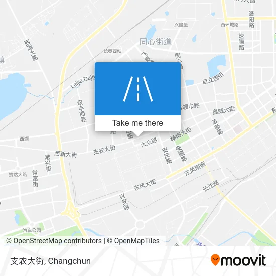 支农大街 map