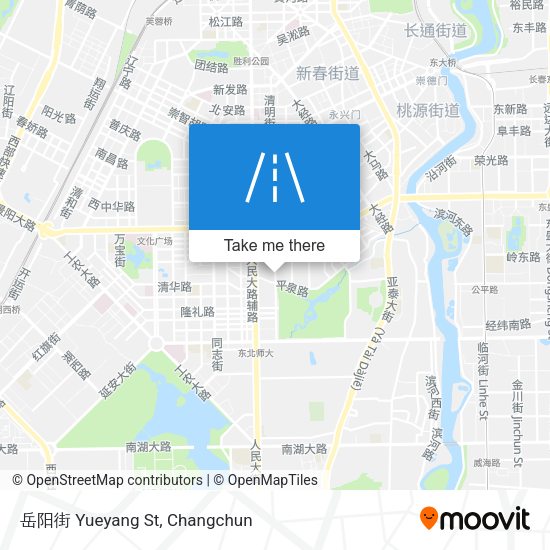 岳阳街 Yueyang St map