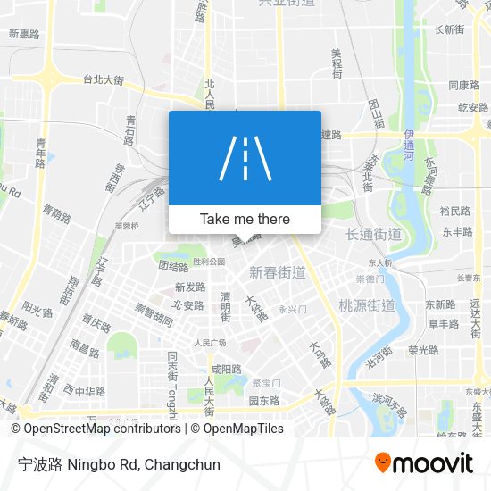 宁波路 Ningbo Rd map