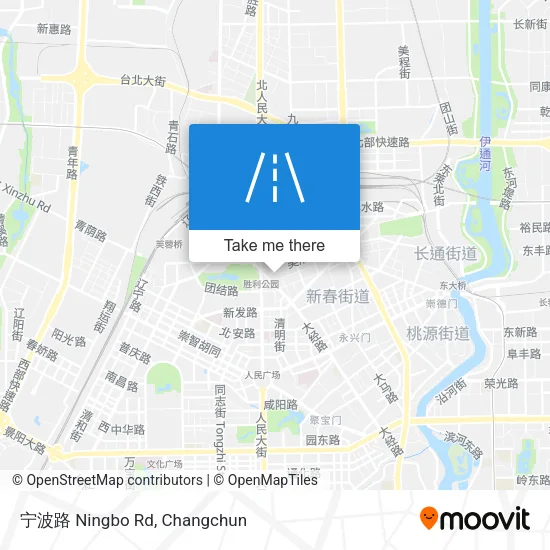 宁波路 Ningbo Rd map
