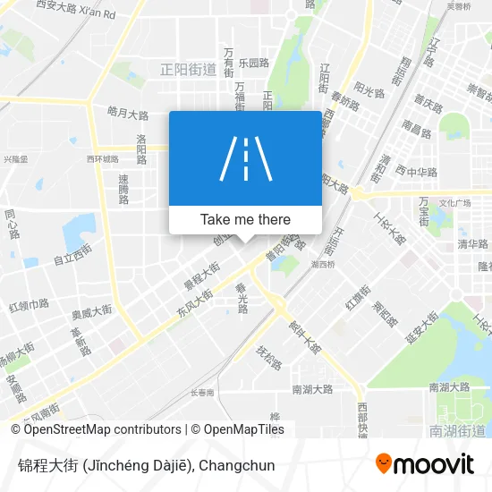 锦程大街 (Jǐnchéng Dàjiē) map