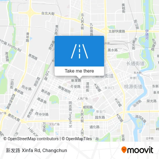 新发路 Xinfa Rd map