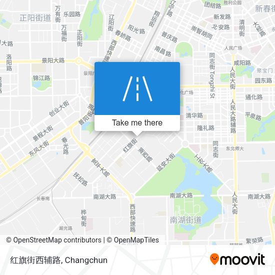 红旗街西辅路 map