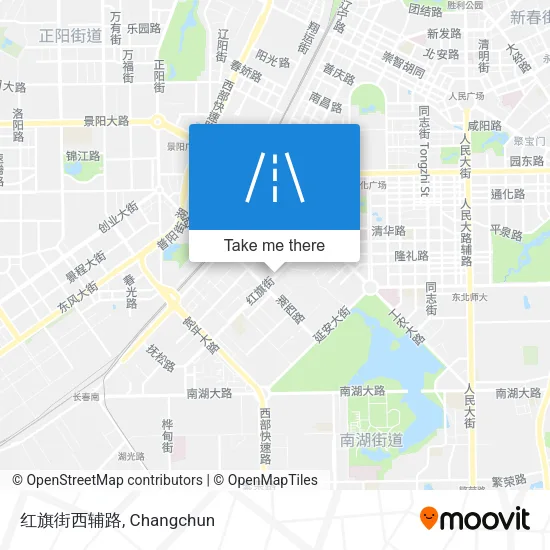 红旗街西辅路 map
