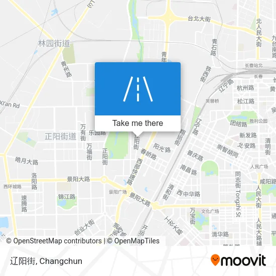 辽阳街 map