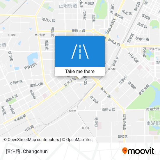 恒信路 map