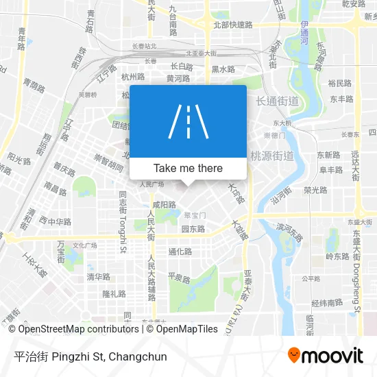 平治街 Pingzhi St map
