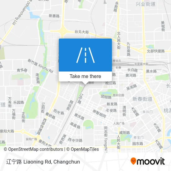 辽宁路 Liaoning Rd map