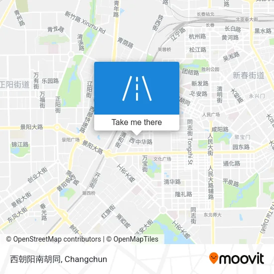 西朝阳南胡同 map