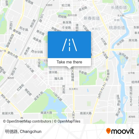 明德路 map