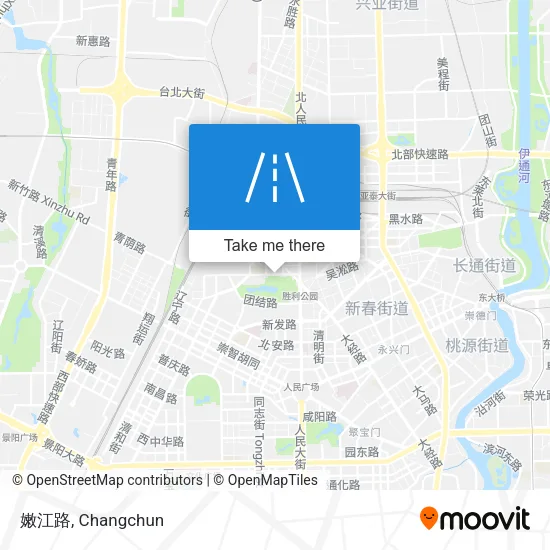 嫩江路 map