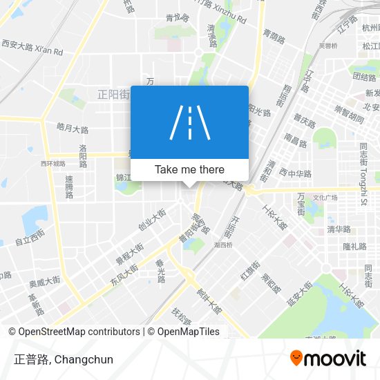 正普路 map