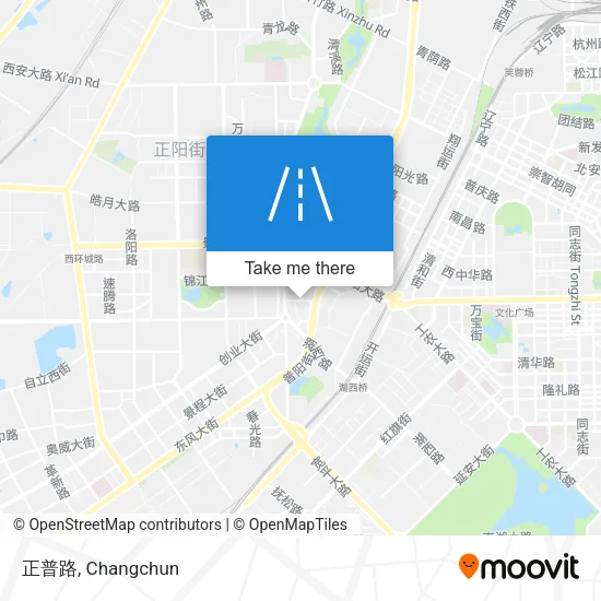 正普路 map