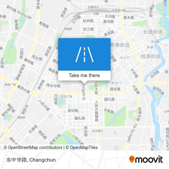 东中华路 map