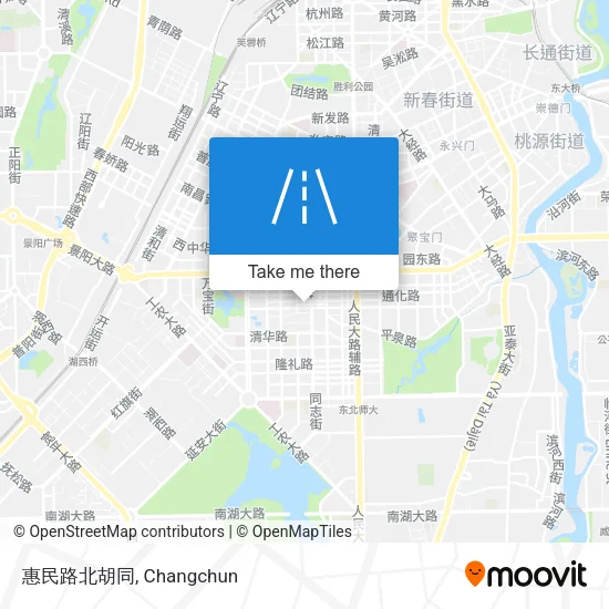 惠民路北胡同 map