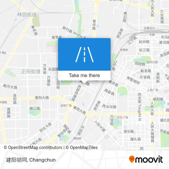 建阳胡同 map