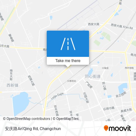 安庆路An‘Qing Rd map