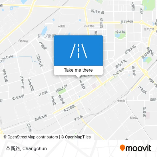 革新路 map