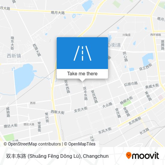 双丰东路 (Shuāng Fēng Dōng Lù) map