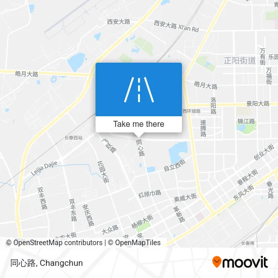 同心路 map