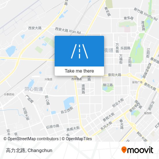 高力北路 map