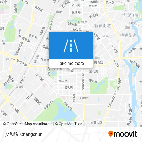 义和路 map