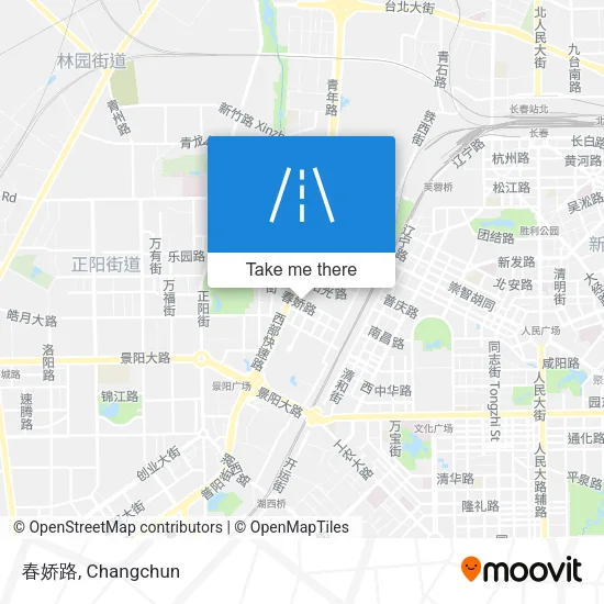 春娇路 map