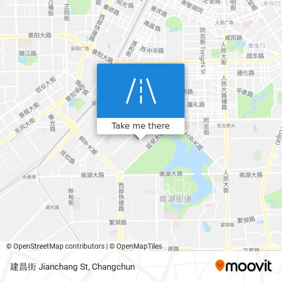 建昌街 Jianchang St map