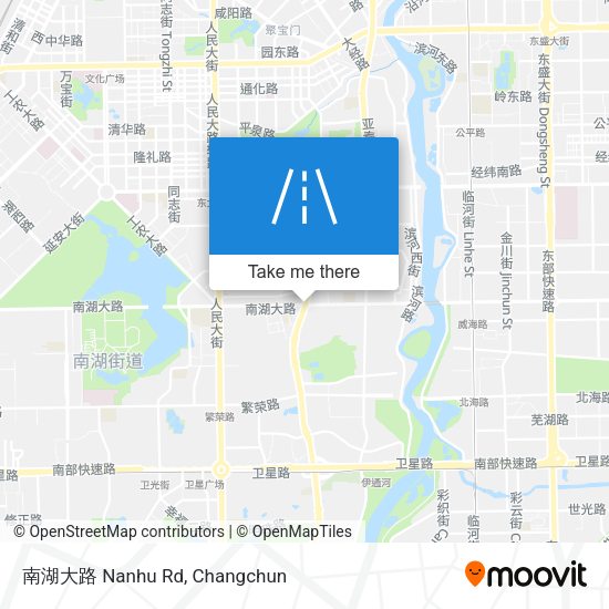 南湖大路 Nanhu Rd map