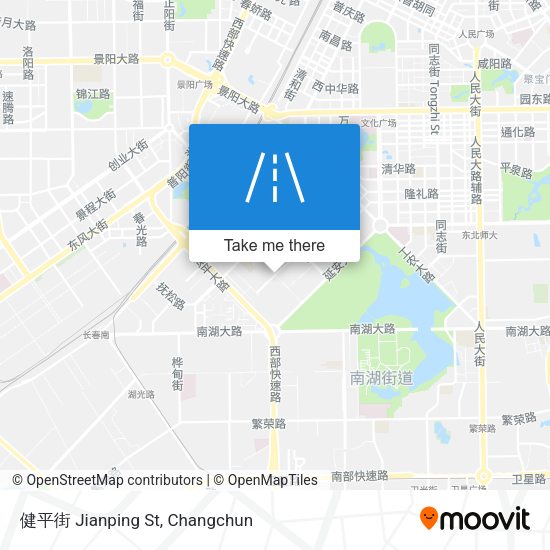健平街 Jianping St map
