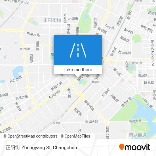 正阳街 Zhengyang St map