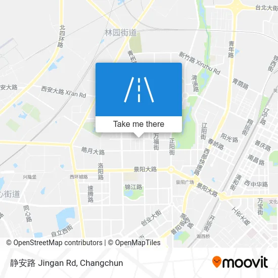 静安路 Jingan Rd map