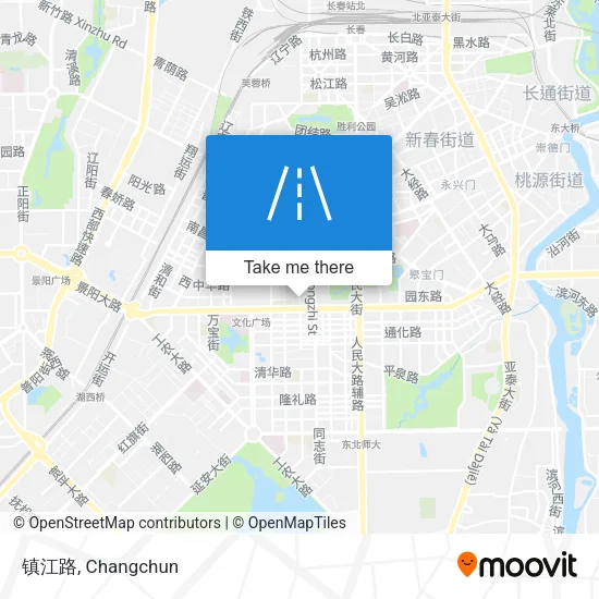镇江路 map