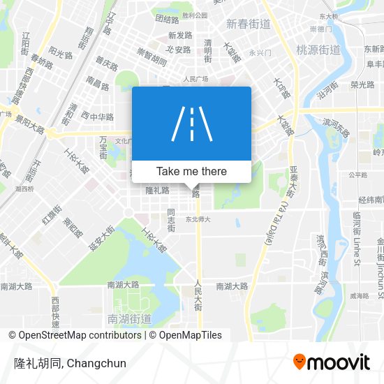 隆礼胡同 map