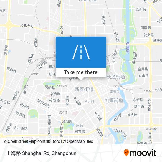 上海路 Shanghai Rd map