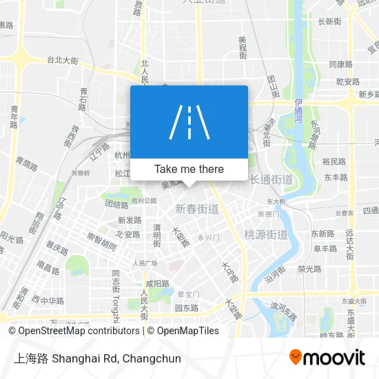 上海路 Shanghai Rd map