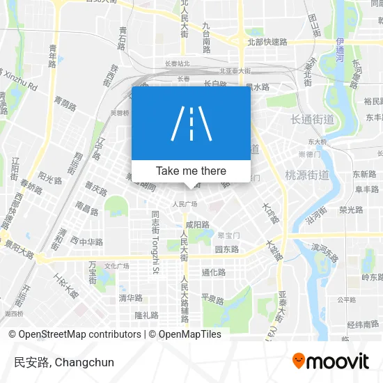 民安路 map