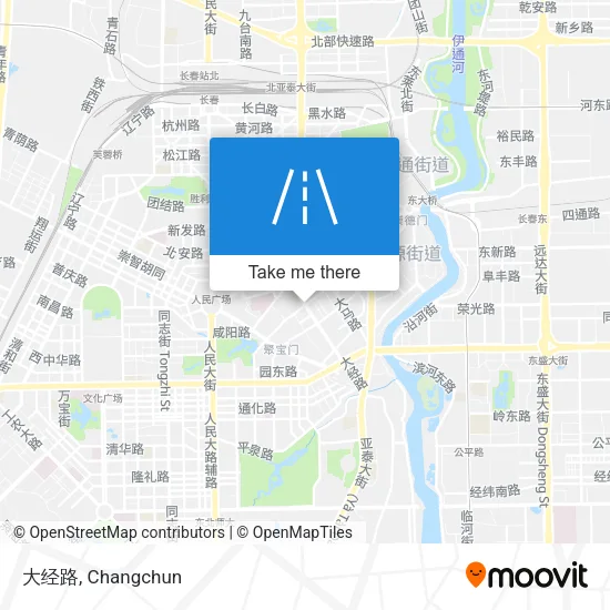 大经路 map