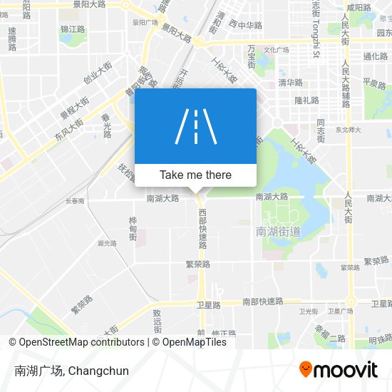 南湖广场 map