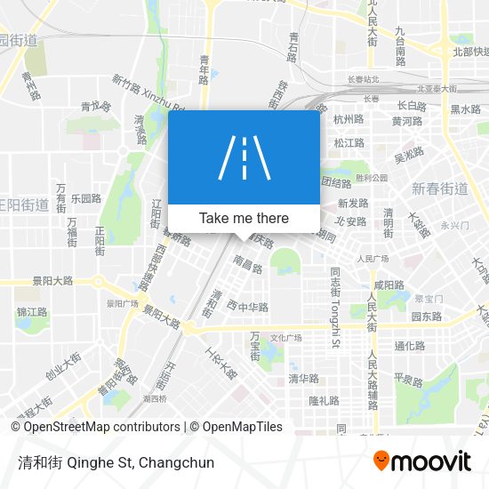 清和街 Qinghe St map
