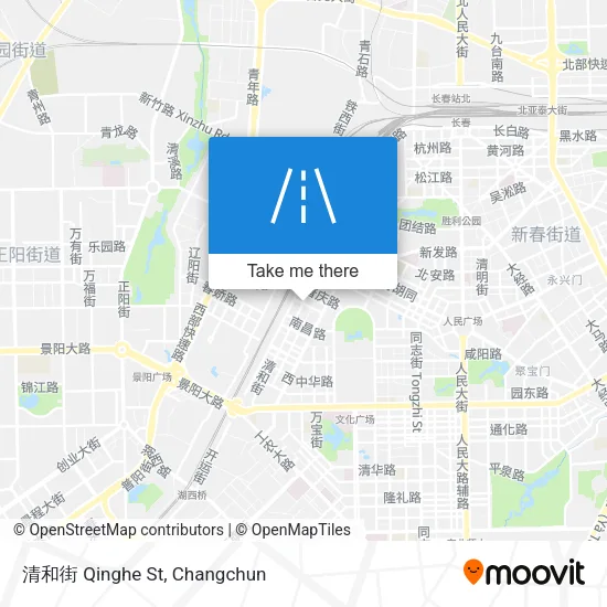 清和街 Qinghe St map