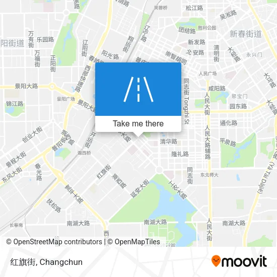 红旗街 map