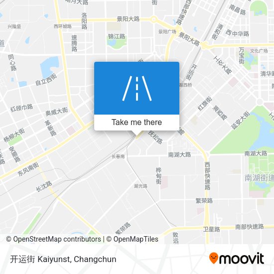 开运街 Kaiyunst map