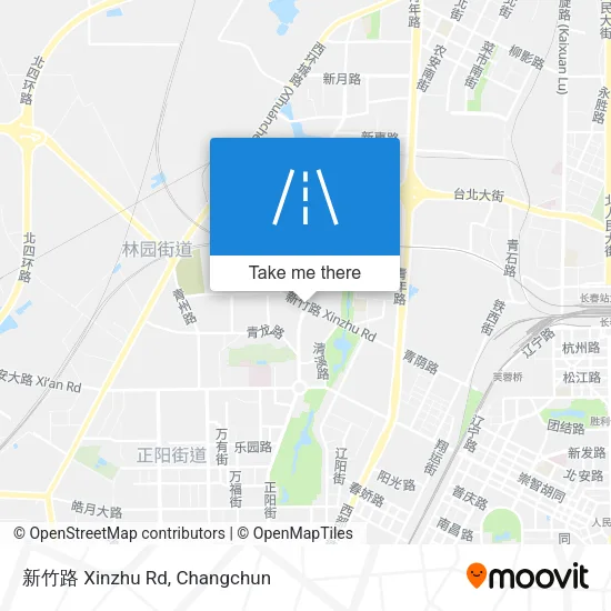 新竹路 Xinzhu Rd map