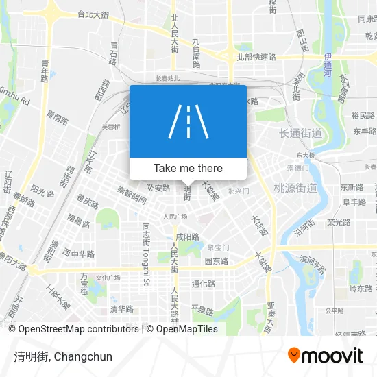清明街 map
