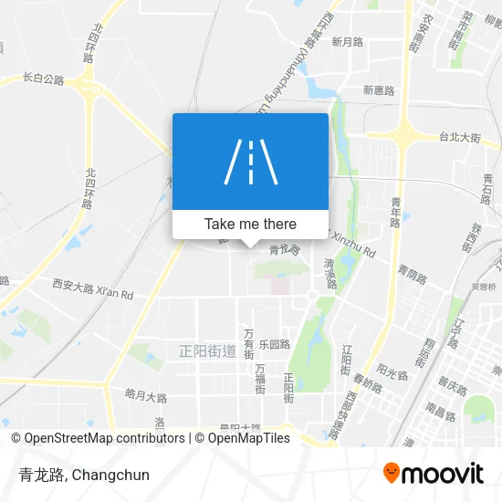 青龙路 map