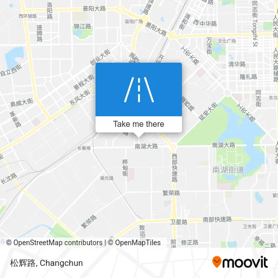 松辉路 map