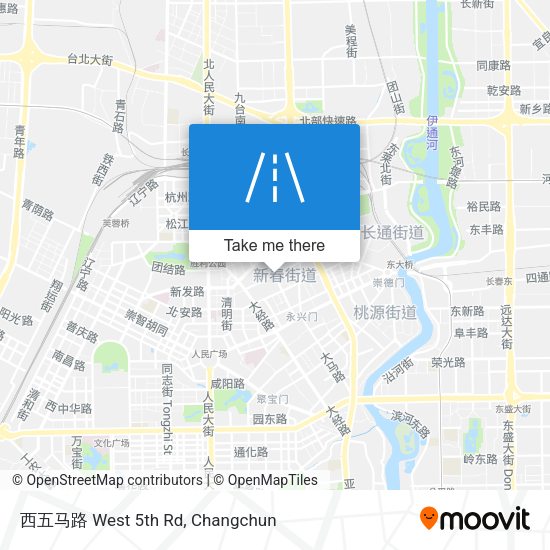 西五马路 West 5th Rd map
