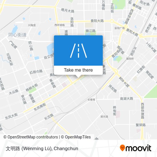 文明路 (Wénmíng Lù) map